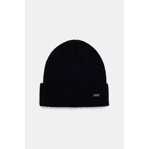 Geox căciulă de lână YVAN culoarea bleumarin, M5660F T3310 imagine