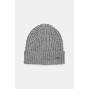 Geox căciulă de lână YVAN culoarea gri, M5660F T3310 imagine