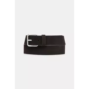 BOSS curea din piele întoarsă culoarea maro, 50553301 imagine