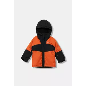 Columbia geacă copii Mighty Mogul culoarea portocaliu, 2089581 imagine