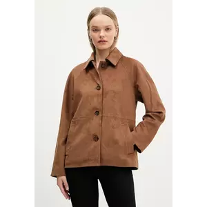 Abercrombie & Fitch geacă culoarea maro, de tranziție, KI144-5137-445 imagine