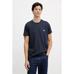 BOSS tricou din bumbac culoarea negru, uni, 50531401 imagine