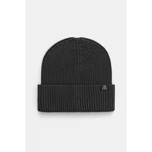 Marc O'Polo căciulă din bumbac culoarea bleumarin, din țesătură unia, M29502201116 imagine