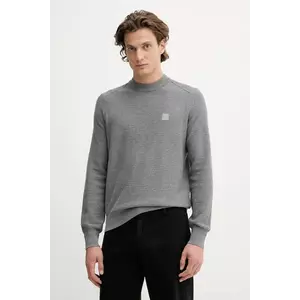 BOSS Orange pulover din amestec de cașmir culoarea negru, light, 50527584 imagine