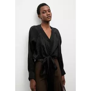 Answear.LAB camasa culoarea negru, relaxed imagine