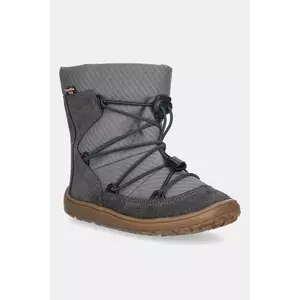 Froddo cizme de iarnă pentru copii BAREFOOT TEX TRACK WOOL culoarea gri, G3160251 imagine