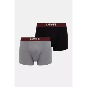 Levi's boxeri 2-pack culoarea gri, 37149-1221 imagine
