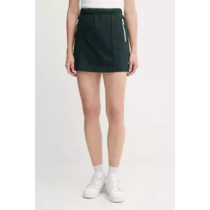 Lacoste fustă culoarea verde, mini, evazați, JF5294 imagine