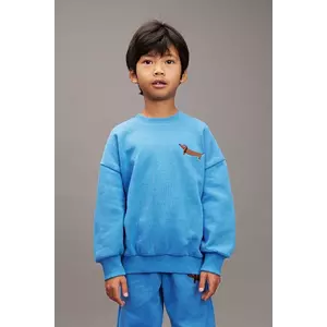 Mini Rodini hanorac de bumbac pentru copii Dog cu imprimeu, 11000311 imagine