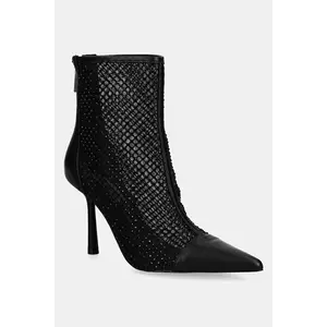 Steve Madden botine Arlette culoarea negru, cu toc cui, 11004774 imagine