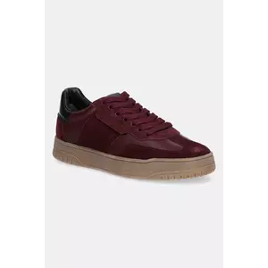 Kennel & Schmenger sneakers din piele întoarsă Gaz culoarea bordo, 61-16730.343 imagine