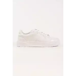 Karl Lagerfeld sneakers din piele KOURTNEY culoarea alb, KL53019 imagine