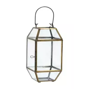 Madam Stoltz felinar 13, 5 x 27, 5 cm culoarea galben imagine