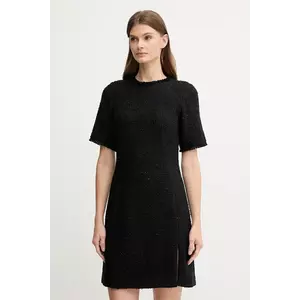Joop! rochie culoarea negru, mini, drept, 30048585 imagine