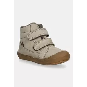 Froddo pantofi de iarnă din nubuc pentru copii OLLIE WOOL TEX culoarea bej, G2110138 imagine