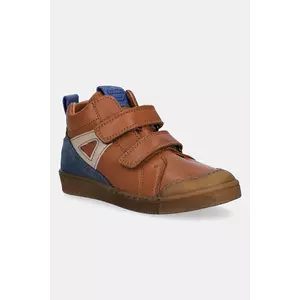 Froddo încălțăminte din piele pentru copii ROSARIO HIGH-TOP culoarea maro, G2110134 imagine