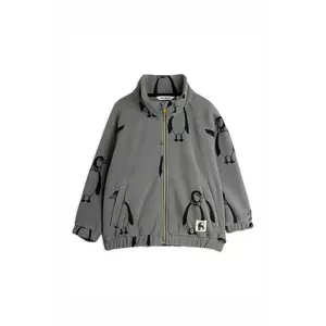 Mini Rodini geacă copii Penguin culoarea gri, 11000091 imagine