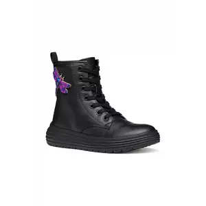 Geox bocanci copii PHAOLAE culoarea negru, J46ETD.000BC imagine