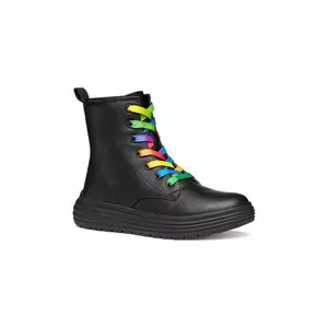 Geox bocanci copii PHAOLAE culoarea negru, J16ETA.0003W imagine