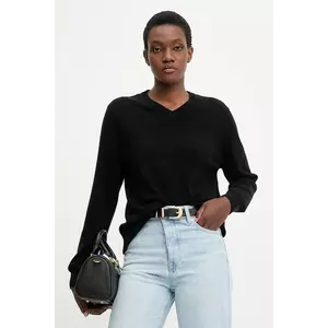 Answear.LAB pulover de lana culoarea negru, light imagine