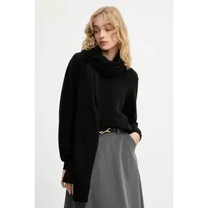 Answear.LAB pulover de lana culoarea negru, light imagine