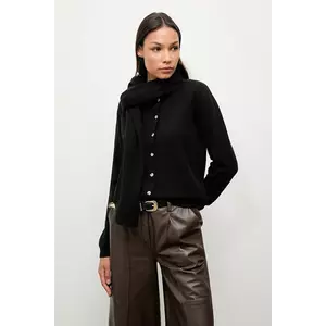 Answear.LAB cardigan din lana culoarea negru, light imagine