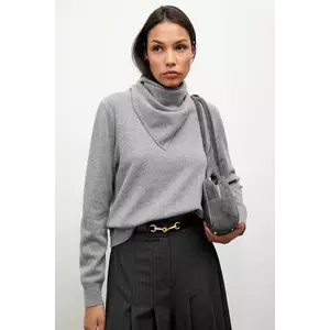 Answear.LAB pulover de lana culoarea gri, light imagine