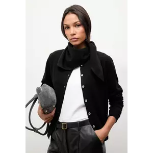 Answear.LAB cardigan din lana culoarea negru, light imagine