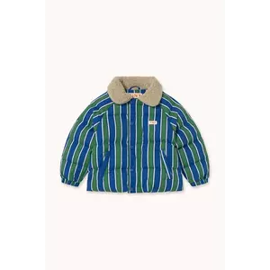 Tinycottons geacă copii RETRO STRIPES PADDED JACKET AW25-144 imagine