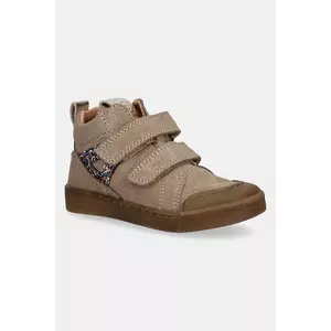 Froddo pantofi din piele întoarsă pentru copii ROSARIO HIGH-TOP culoarea violet, G2110134 imagine