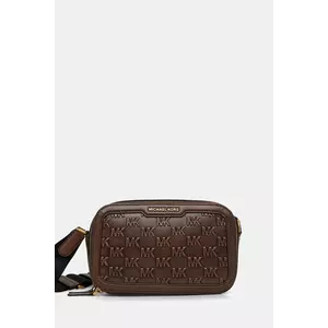 Michael Kors borsetă de piele culoarea maro, 33F5GHDM5L imagine
