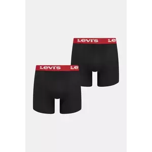 Levi's boxeri 2-pack culoarea negru, 37149-1196 imagine