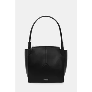 Victoria Beckham poșetă de piele culoarea negru, B325AAC006915A imagine