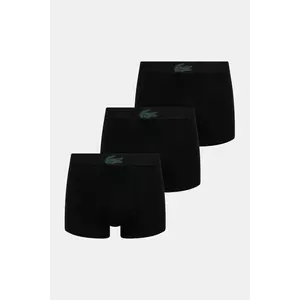Lacoste boxeri 3-pack culoarea negru, 5H4962 imagine
