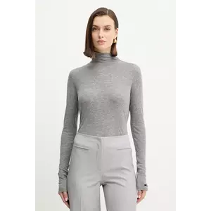Elisabetta Franchi pulover din amestec de lână culoarea gri, light, MD61B56E2 imagine