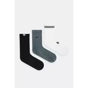 Under Armour șosete 3-pack culoarea gri, 1390130 imagine