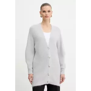 Marella cardigan de lână culoarea gri, 2523346122200 imagine