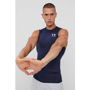 Under Armour Tricou 1361522 bărbați, culoarea albastru marin imagine