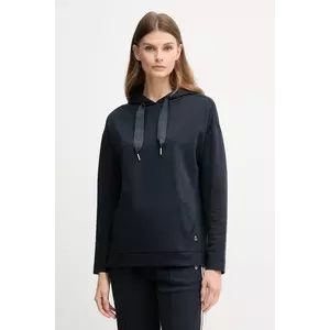 Joop! bluză culoarea violet, cu glugă, uni, 30032522 10007096 imagine