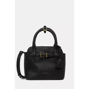 Marc O'Polo poșetă de piele culoarea negru, 50818770701104 imagine