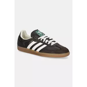 adidas Originals sneakers Samba OG culoarea maro, JR0891 imagine