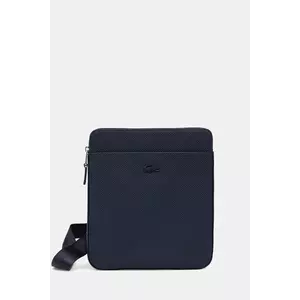 Lacoste borsetă de piele culoarea negru, NH2815CE imagine
