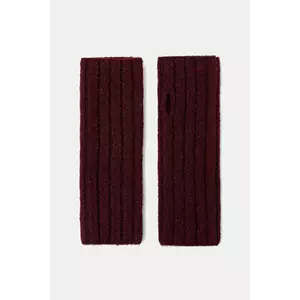 Medicine mănuși din lână culoarea rosu imagine