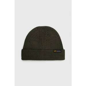 Alpha Industries căciulă Dockers Beanie culoarea verde, din țesătură uni 138905.142 imagine
