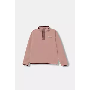 Columbia hanorac polar pentru copii Helvetia culoarea negru, uni, 2087831 imagine