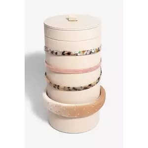 Stackers organizator de accesorii pentru păr 0 culoarea roz, 0 imagine