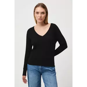 Medicine pulover culoarea negru imagine