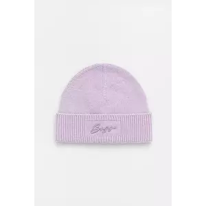 BOSS căciulă culoarea violet, 50558673 imagine