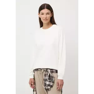 Medicine longsleeve din bumbac culoarea bej imagine