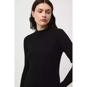 Medicine pulover culoarea negru, cu turtleneck imagine
